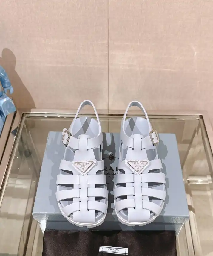 hype Prada Sandals