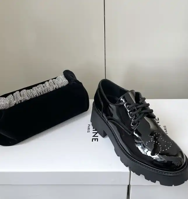 hype Celine Leather Shoes