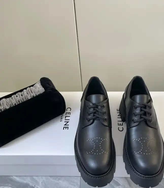 hype Celine Leather Shoes