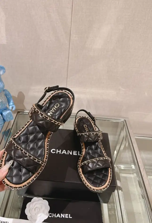 hype Chanel Sandals