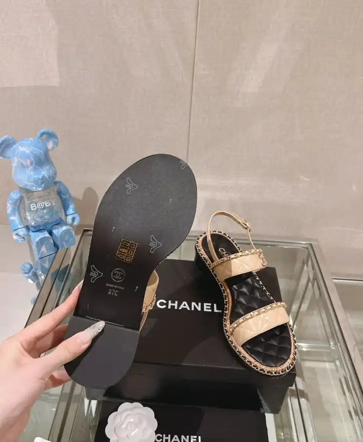 hype Chanel Sandals