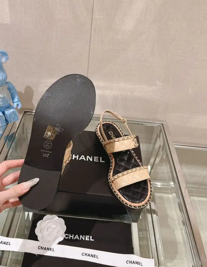 hype Chanel Sandals