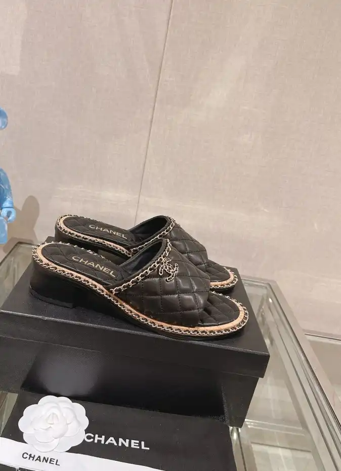 hype Chanel Slippers