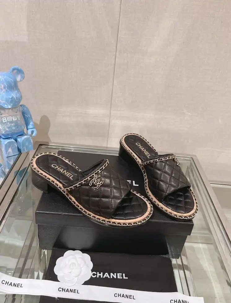 hype Chanel Slippers