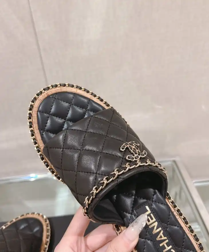 hype Chanel Slippers