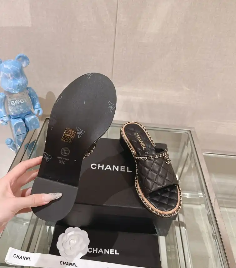 hype Chanel Slippers