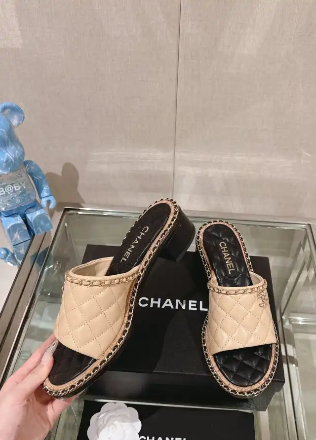 hype Chanel Slippers