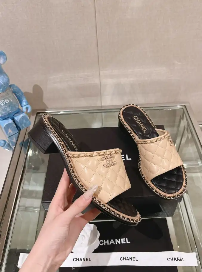 hype Chanel Slippers