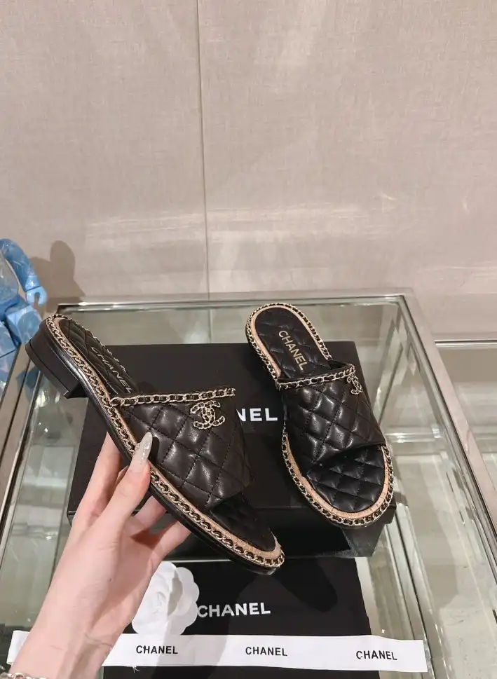 hype Chanel Slippers