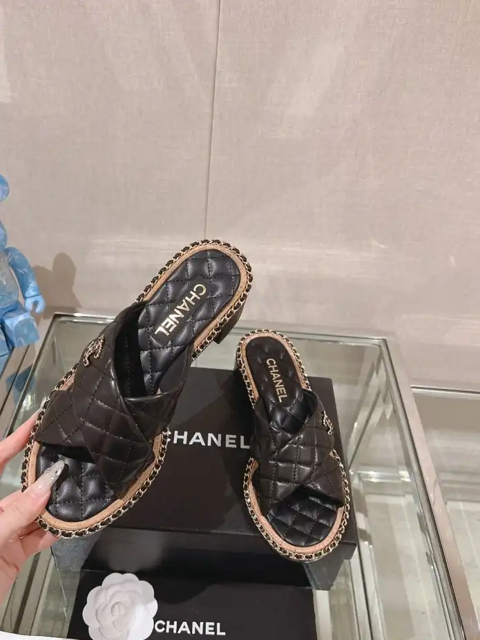 hype Chanel Slippers