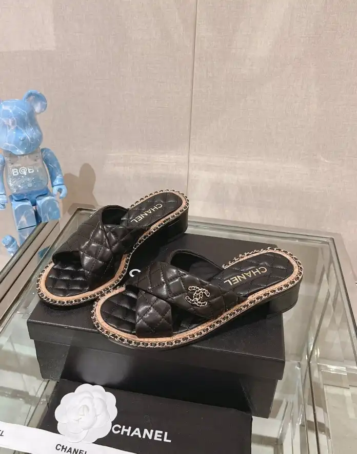 hype Chanel Slippers