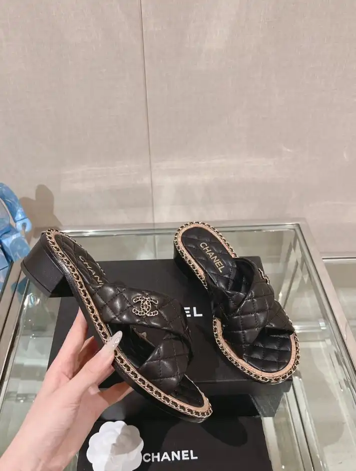 hype Chanel Slippers