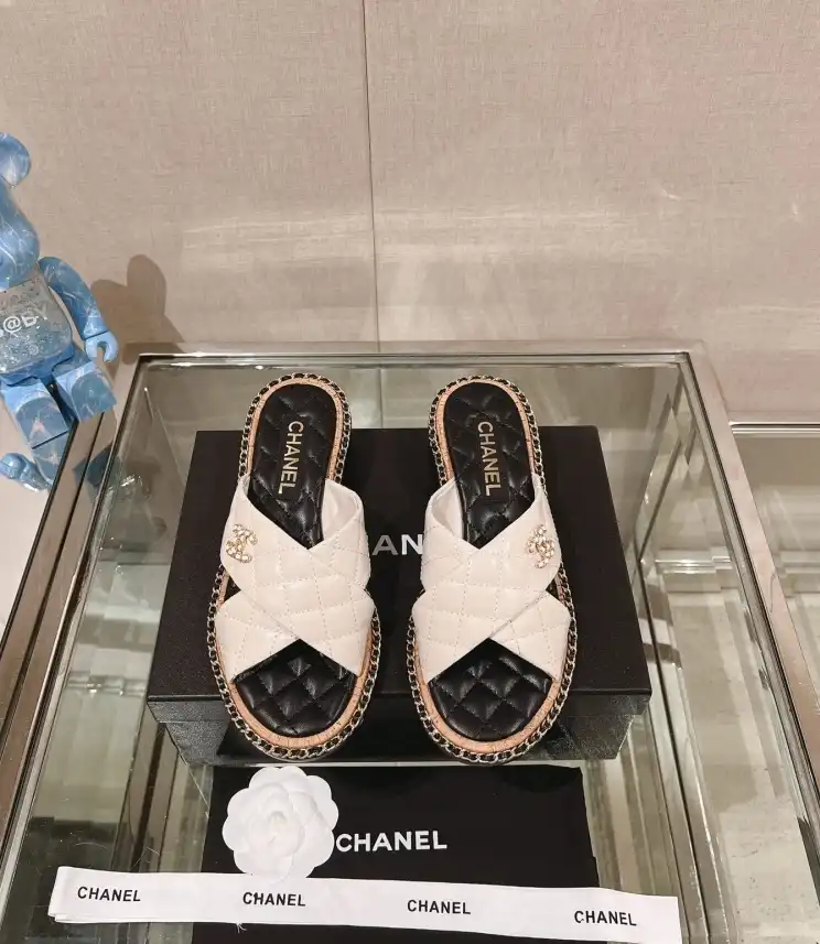 hype Chanel Slippers