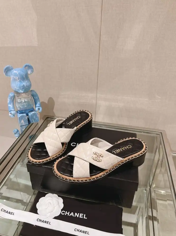 hype Chanel Slippers