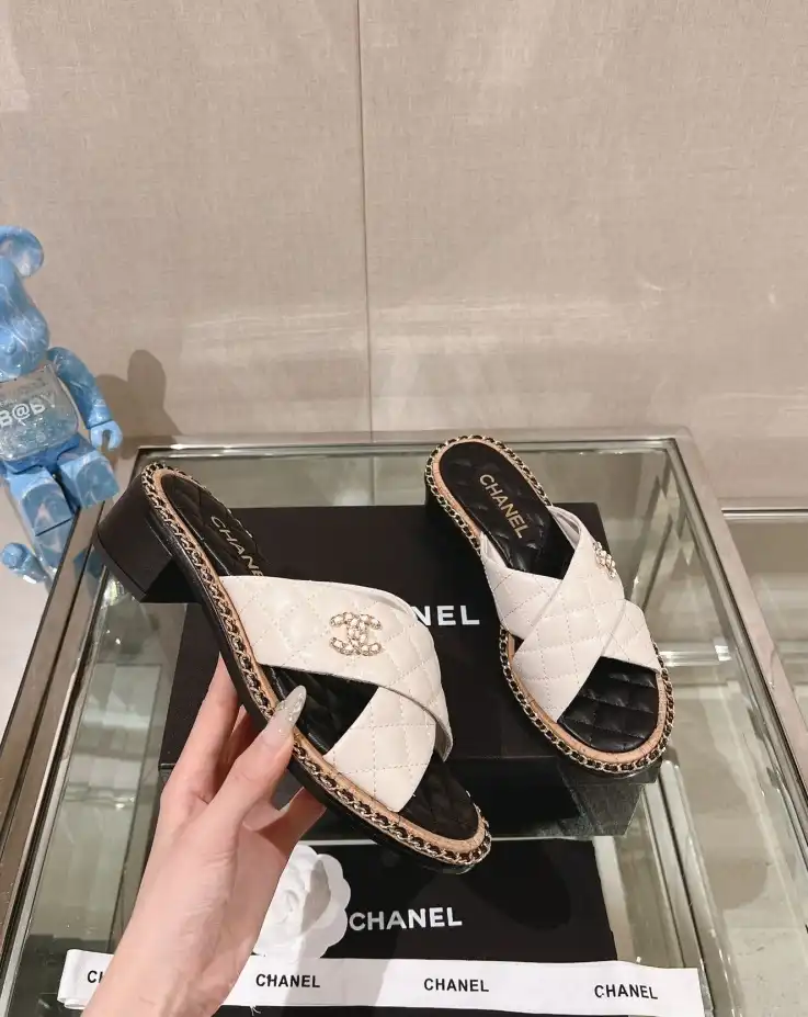 hype Chanel Slippers