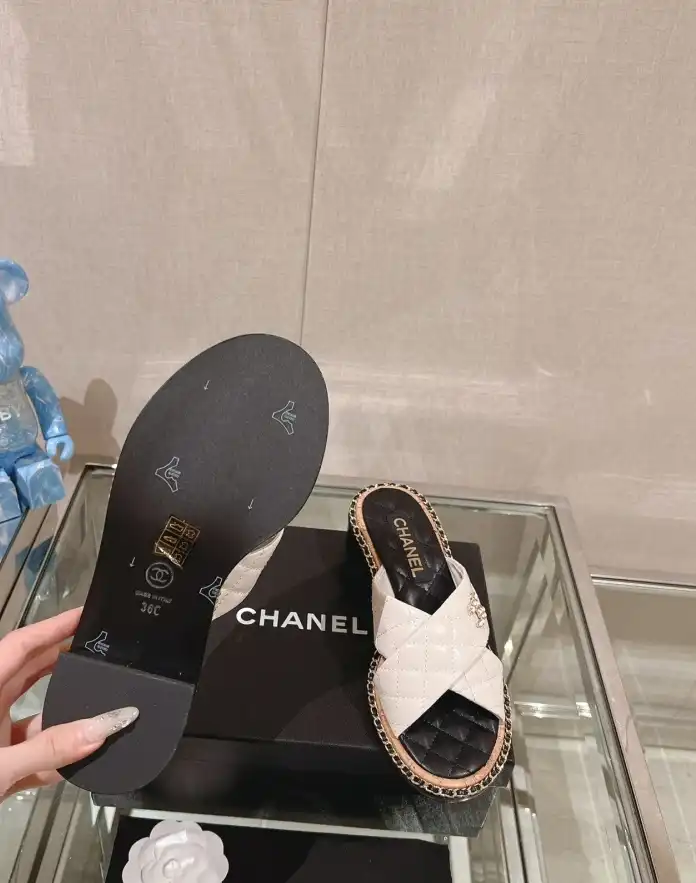 hype Chanel Slippers