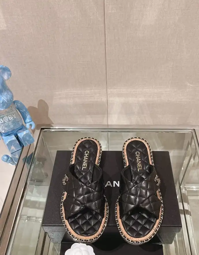 hype Chanel Slippers