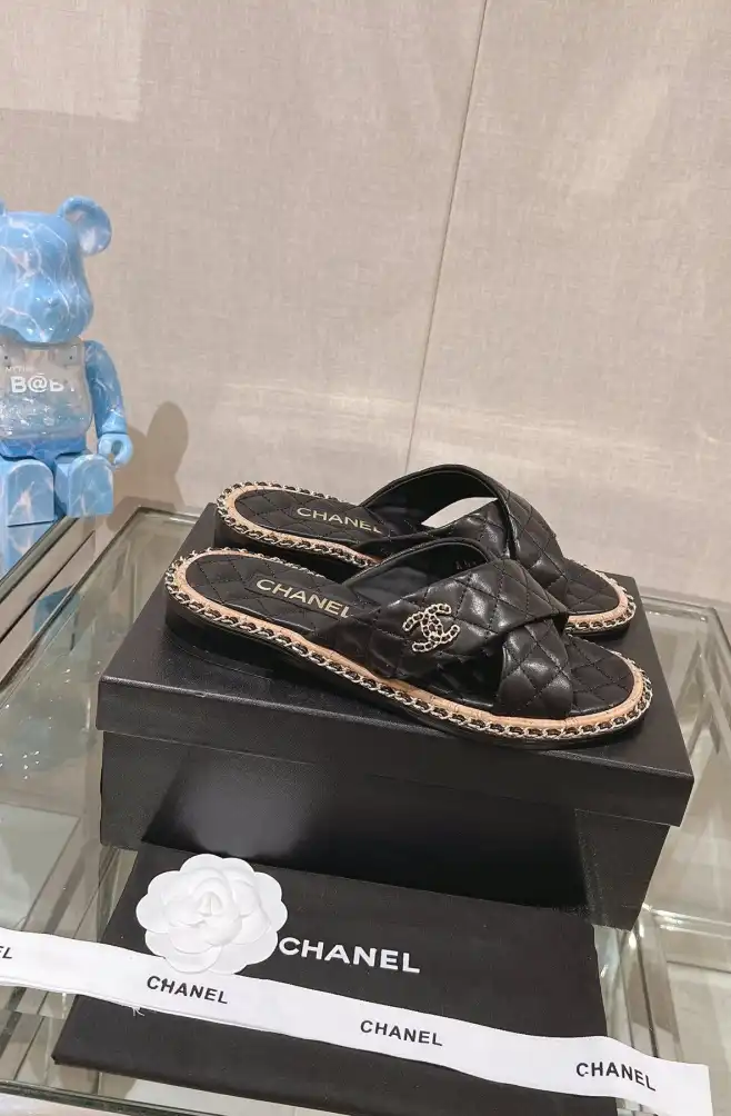 hype Chanel Slippers