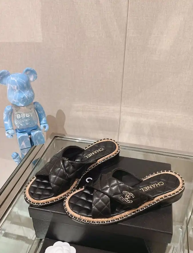 hype Chanel Slippers