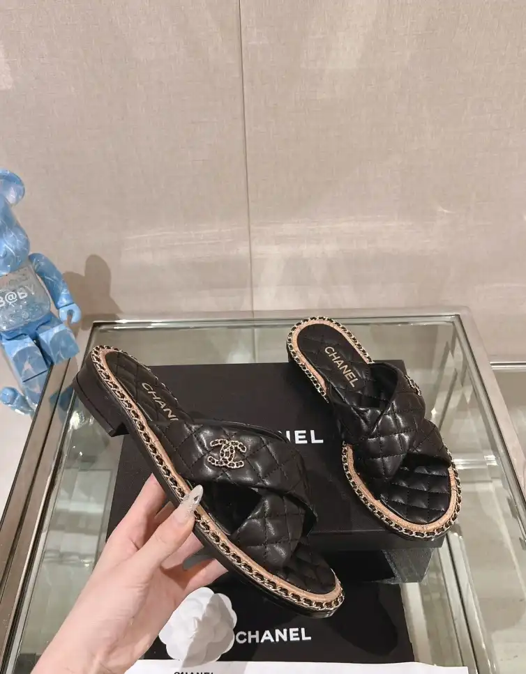 hype Chanel Slippers