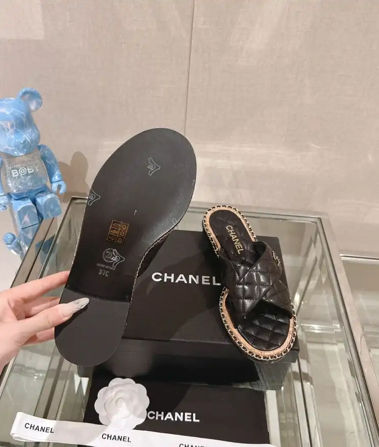 hype Chanel Slippers