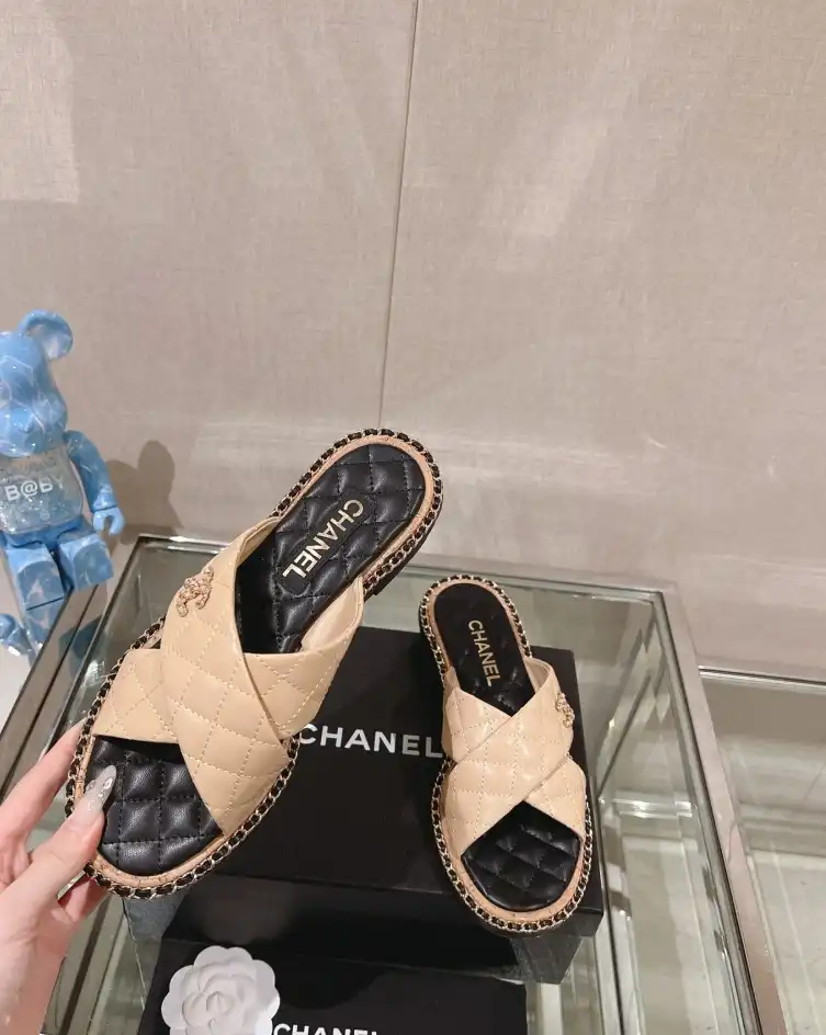 hype Chanel Slippers