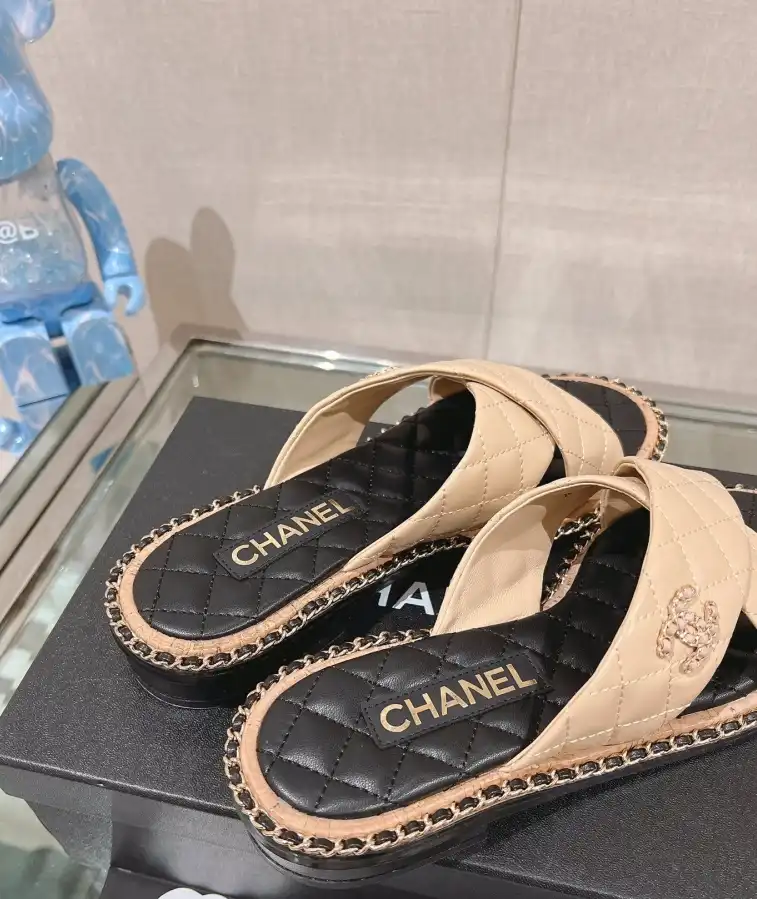 hype Chanel Slippers