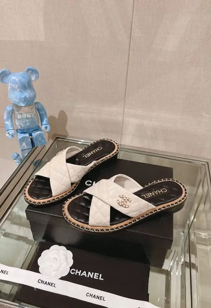 hype Chanel Slippers