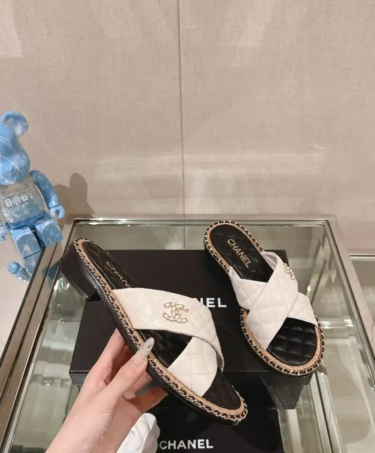 hype Chanel Slippers