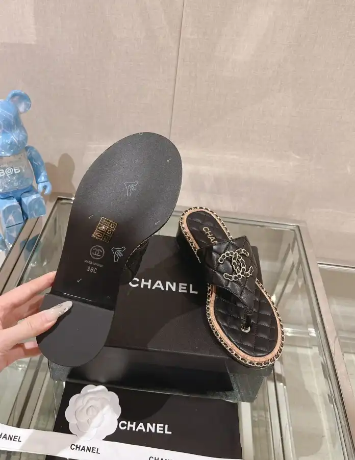 hype Chanel Slippers