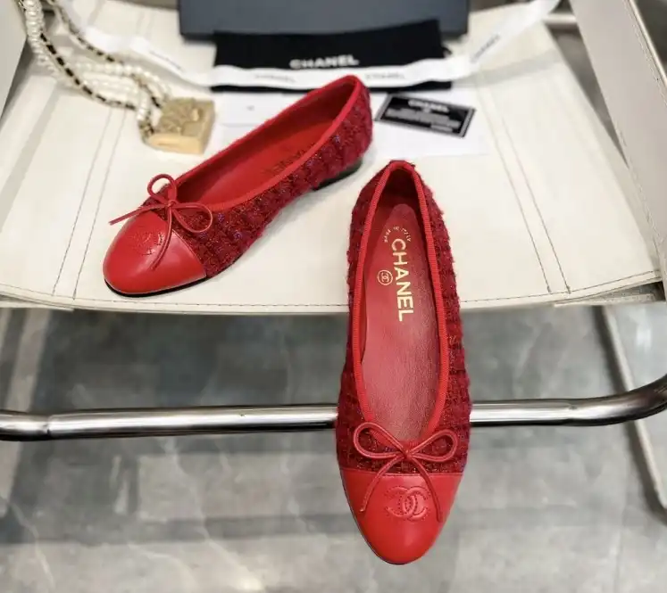 hype Chanel Flat Shoes