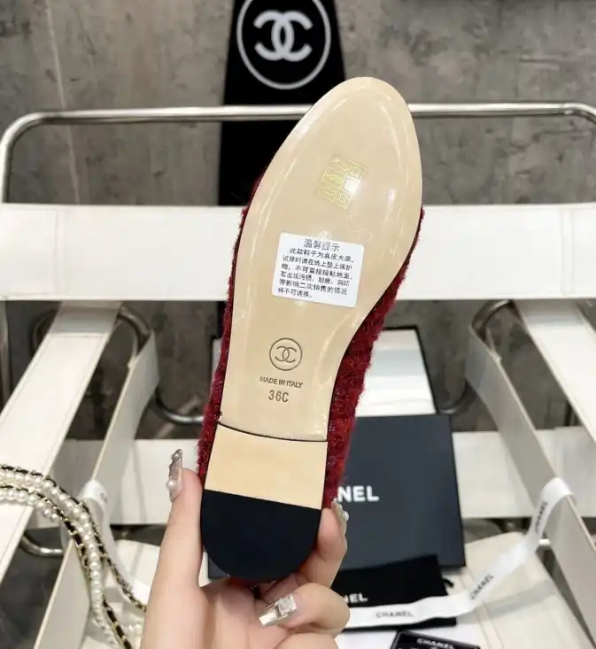 hype Chanel Flat Shoes