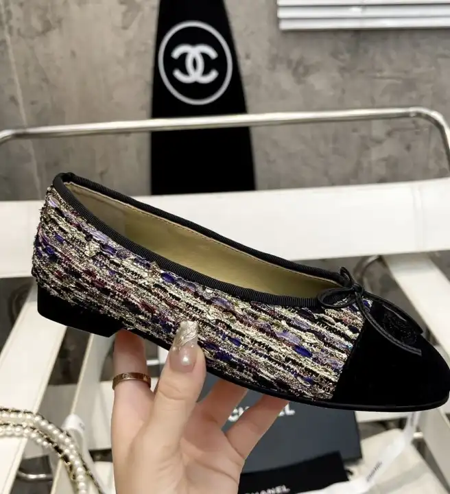 hype Chanel Flat Shoes