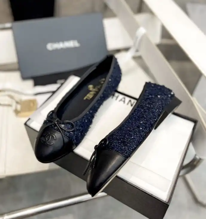 hype Chanel Flat Shoes