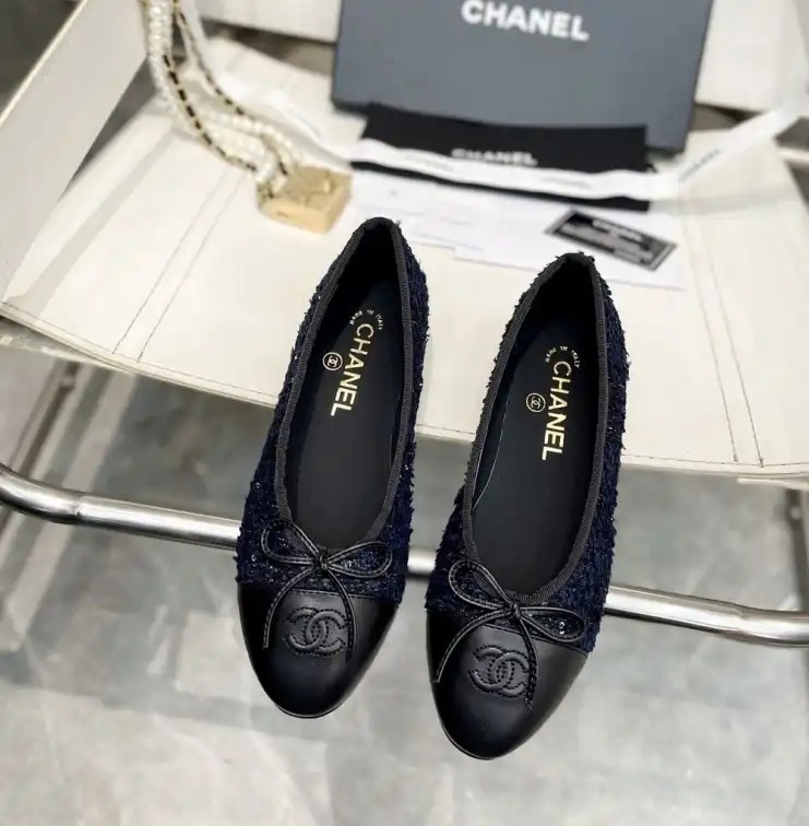 hype Chanel Flat Shoes