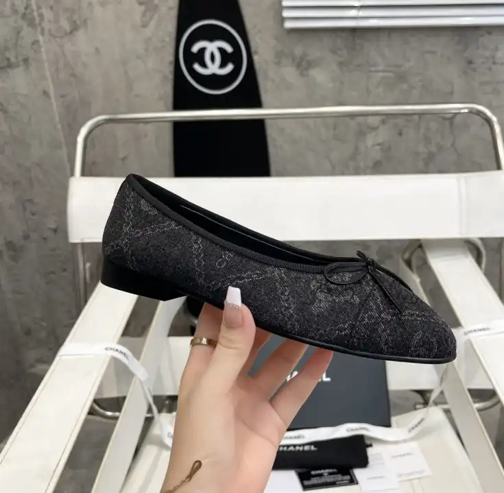 hype Chanel Flat Shoes