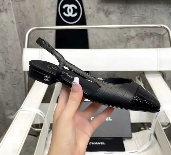 hype Chanel Flat Shoes