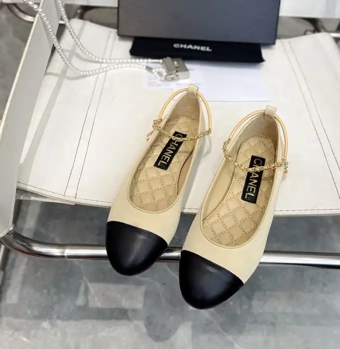 hype Chanel Flat Shoes