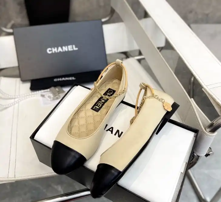 hype Chanel Flat Shoes