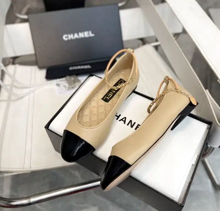 hype Chanel Flat Shoes