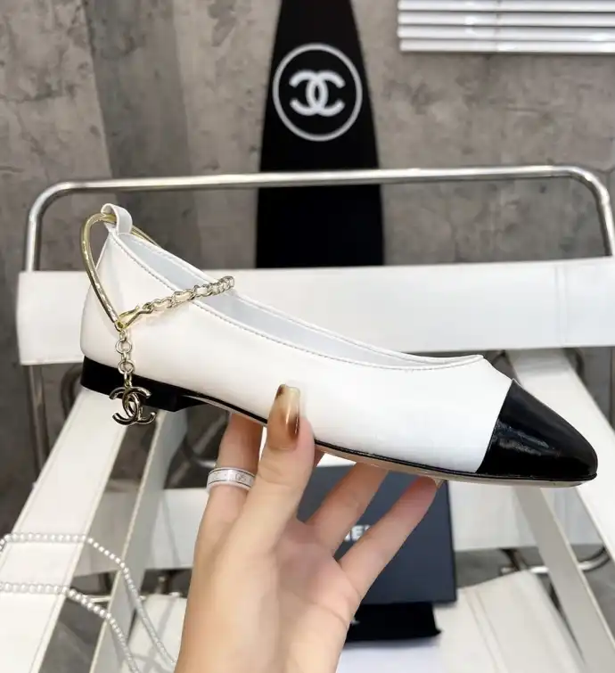 hype Chanel Flat Shoes