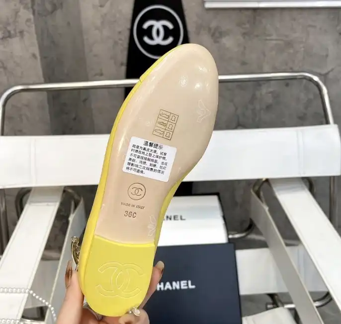 hype Chanel Flat Shoes