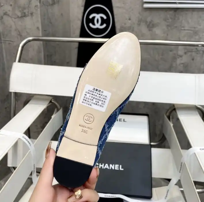 hype Chanel Flat Shoes