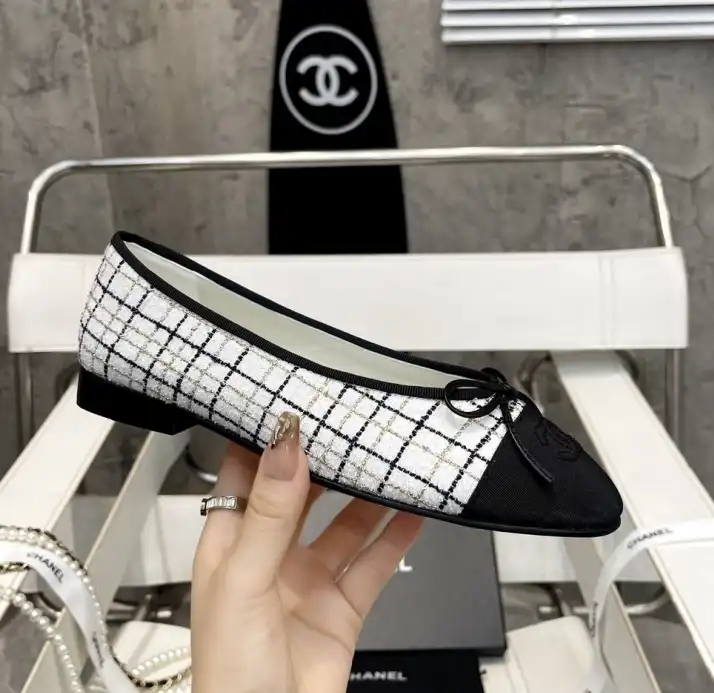 hype Chanel Flat Shoes