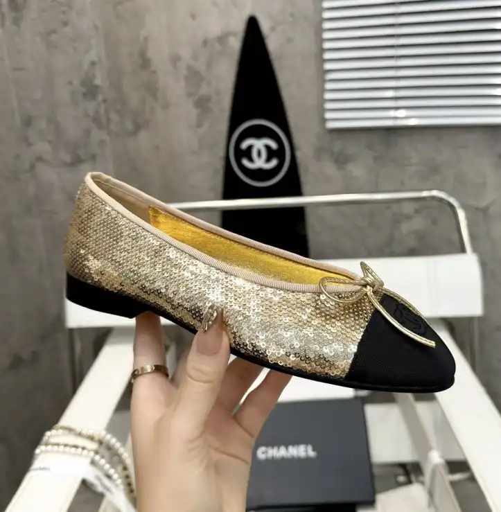 hype Chanel Flat Shoes