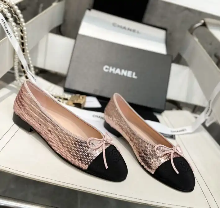 hype Chanel Flat Shoes