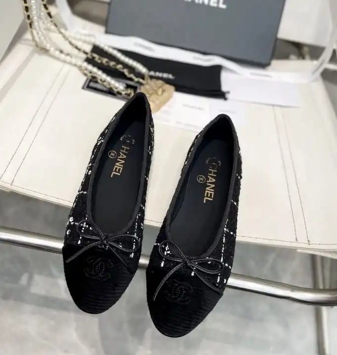 hype Chanel Flat Shoes