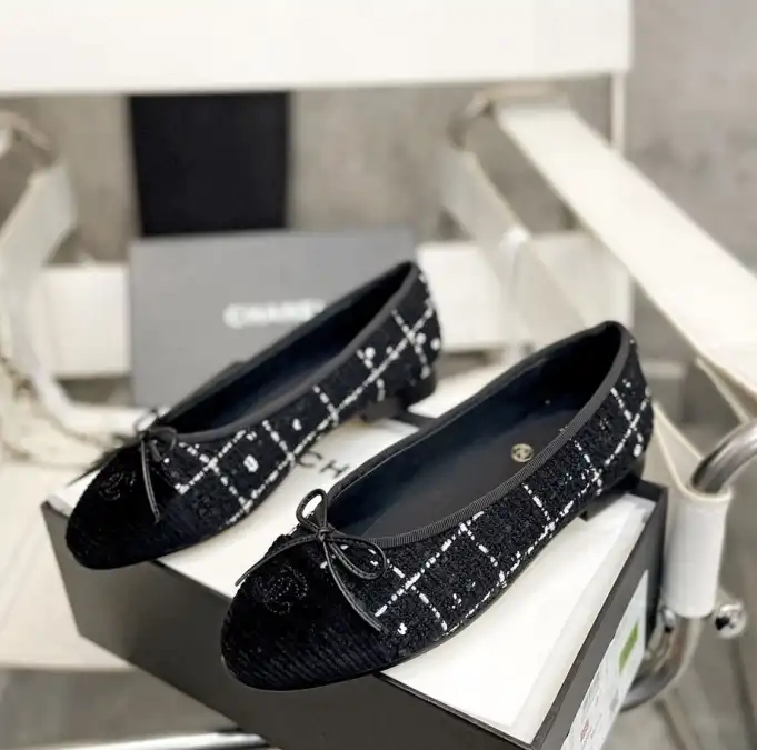 hype Chanel Flat Shoes