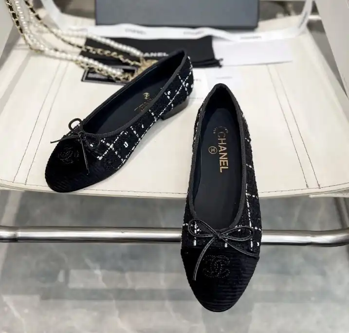 hype Chanel Flat Shoes