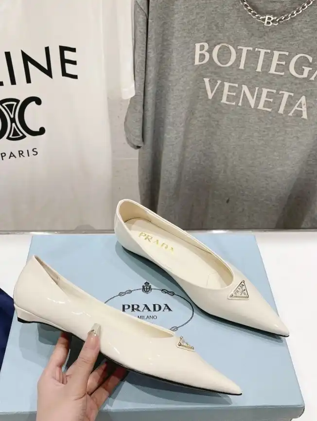 hype Prada flat shoes